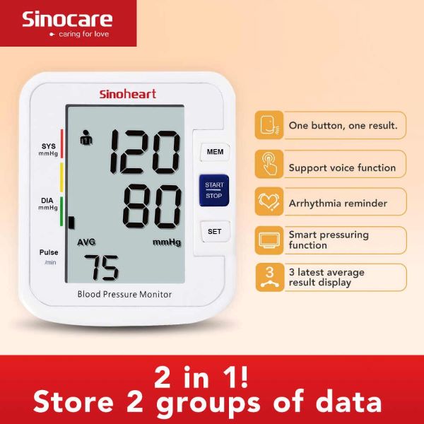 Máy đo huyết áp Sinocare Sinoheart BA801